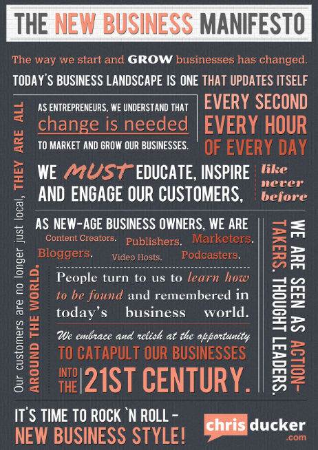 Business Manifesto