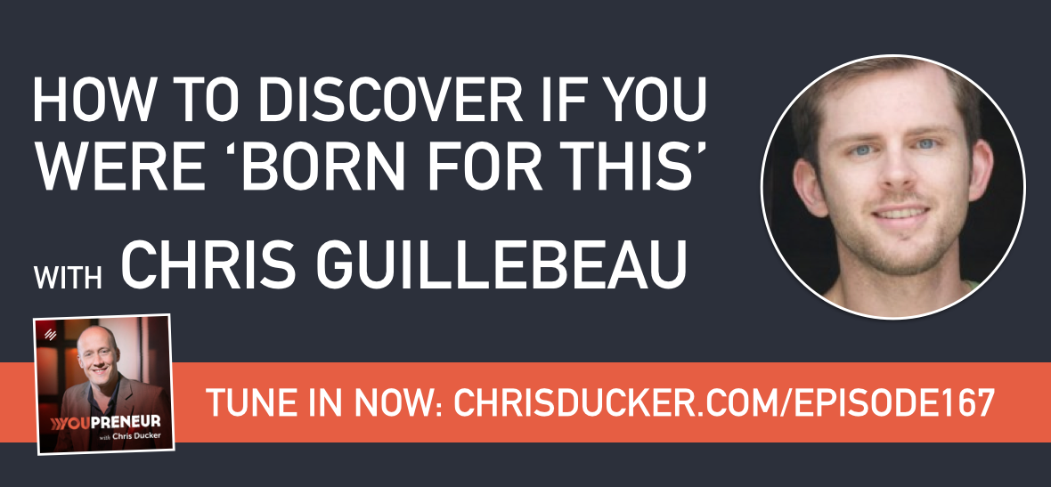 born for this by chris guillebeau